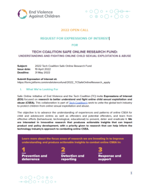 ​​Request For Expressions Of Interest